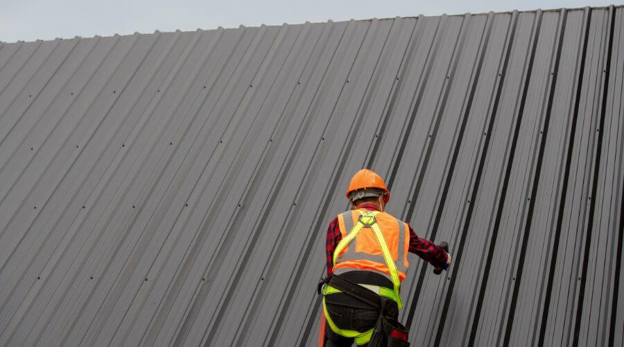 Professional metal roof installation in Malcom, IA